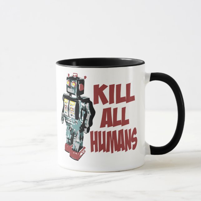 Töten Sie alle Menschen Tasse (Rechts)