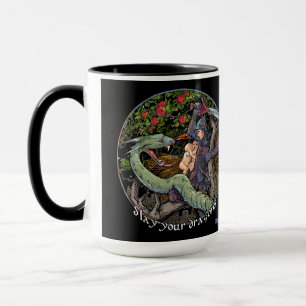 Töten Sie Ihre Drachen, Zitatlektionen Jordaniens Tasse