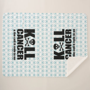 Töten Sie Krebs und die Zelle, in die er mit w/Sch Sherpadecke