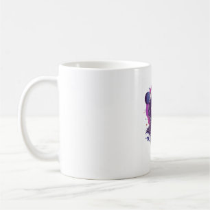 Totenkopf-Astronaut-Entdecker Kaffeetasse