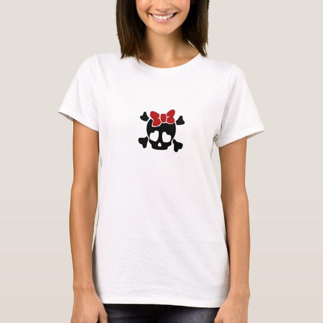 Totenkopf Band T-Shirt (Vorderseite)
