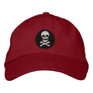 Totenkopf Bestickte Mütze Kappe