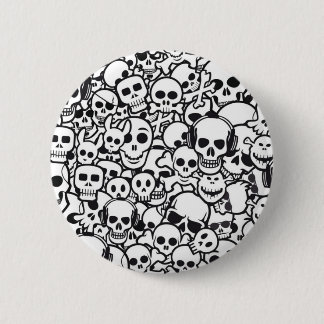 totenkopf button