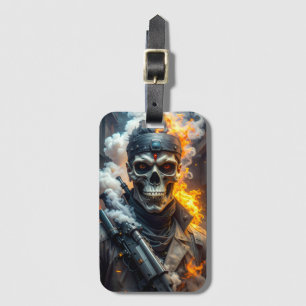 Totenkopf des Verderbens Gepäckanhänger