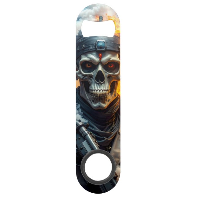 Totenkopf des Verderbens Speed Flaschenöffner (Vorderseite)