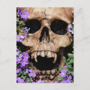 Totenkopf - Gothic / Postkarte