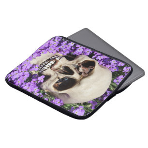 Totenkopf - Gotik / Gerätehülle Laptopschutzhülle