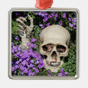 Totenkopf - Gotik / Ornament Aus Metall