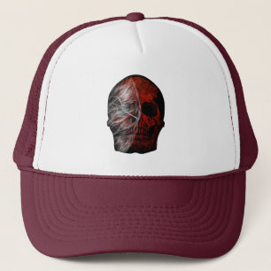 TOTENKOPF-GRAFIKDESIGN TRUCKERKAPPE