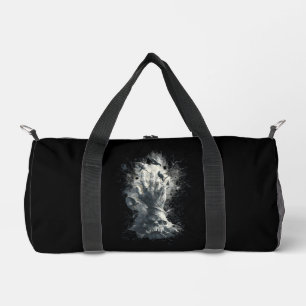 Totenkopf-Hand-Raben-Gotisches-Dunkles-Kunst-Duffe Duffle Bag