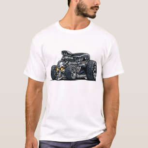 Totenkopf-Hot Rod T-Shirt