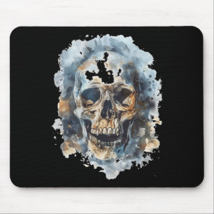 Totenkopf-Kostüm Halloween Grusel Art Skull  Mousepad