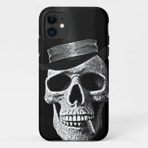 Totenkopf mit Zylinder Case-Mate iPhone Hülle