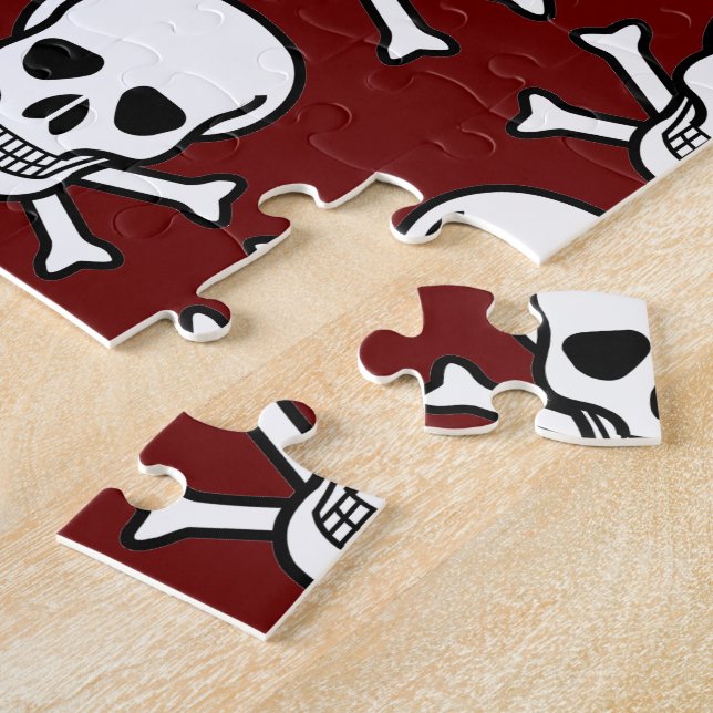 Totenkopf Puzzle (Seite)