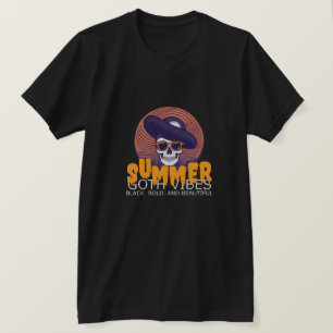 Totenkopf-Sommerhut T-Shirt