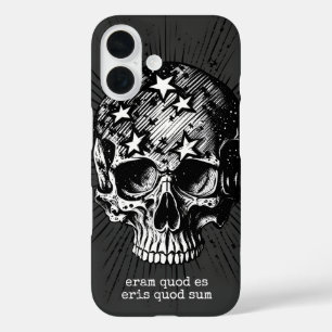 Totenkopf & Sterne III iPhone 16 Hülle