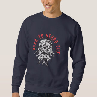("Totenkopf-Sweatshirt") Sweatshirt