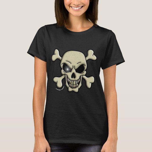 Totenkopf T-Shirt (Vorderseite)