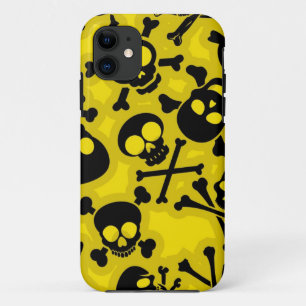 Totenkopf- und Knochenmuster Case-Mate iPhone Hülle