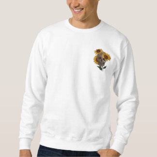 Totenkopf- und Sonnenblumen-Pullover / -Shirt – Go Sweatshirt