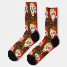 TOTENKOPF WEIHNACHTEN, CHRISTMAS SKELETT HUMOR