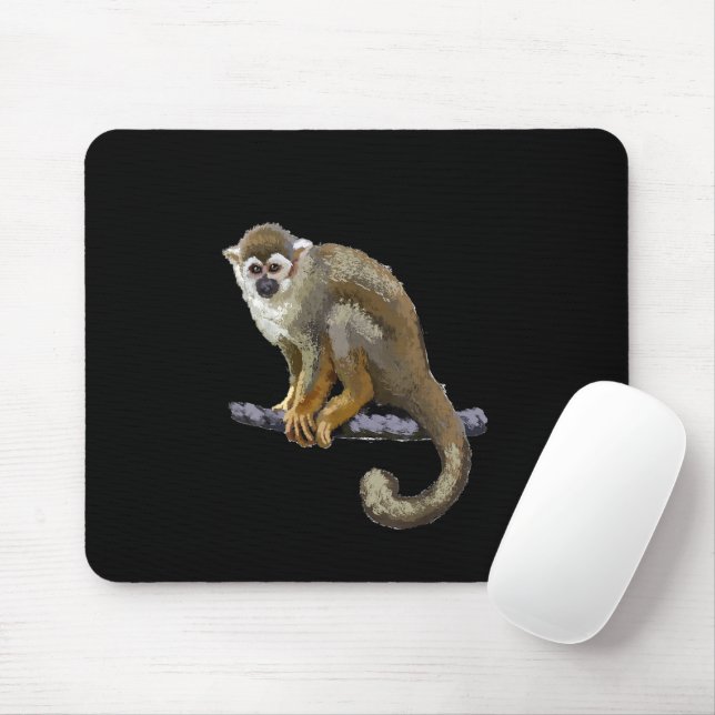 Totenkopfaffe Mousepad (Mit Mouse)