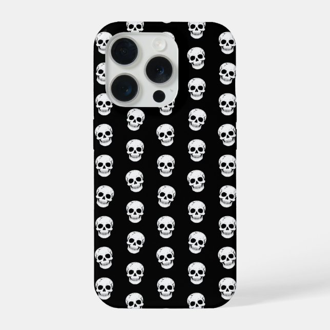 Totenköpfe iPhone Hülle (Rückseite)