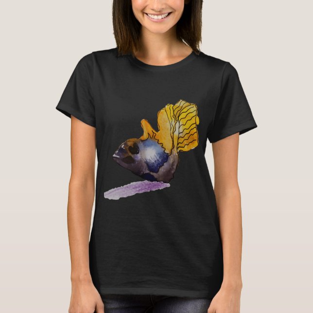 Totenkopffisch T-Shirt (Vorderseite)