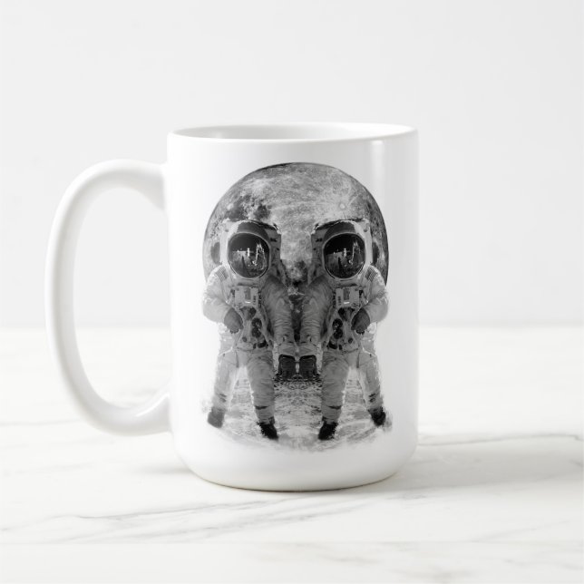 Totenkopfmond Kaffeetasse (Links)