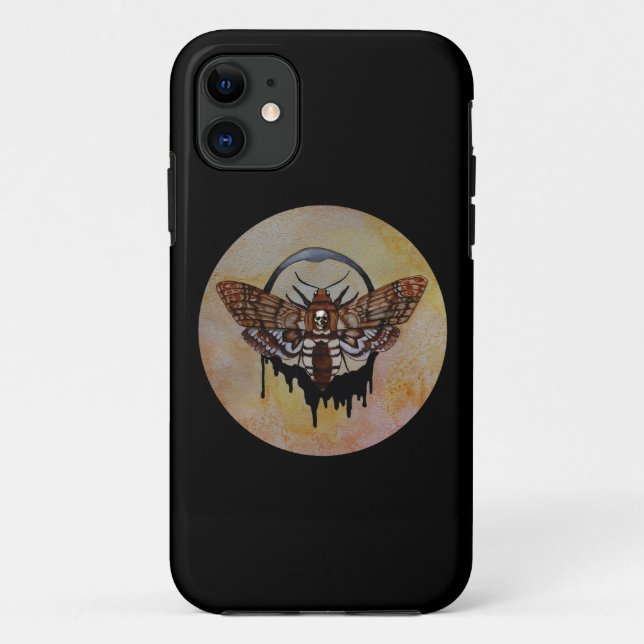Totenkopfmoth Case-Mate iPhone Hülle (Rückseite)