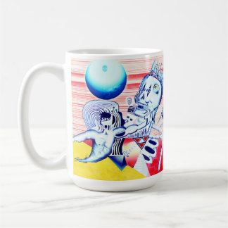 Totenkrone - Ölgemälde Kaffeetasse