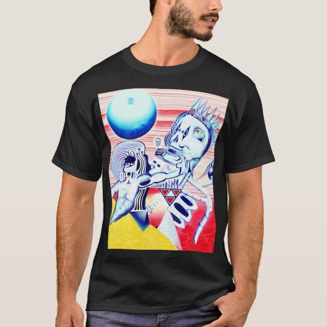 Totenkrone - Ölgemälde T-Shirt (Vorderseite)