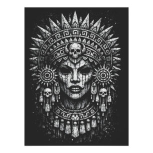 Totenkronenpriesterin — von BurnsInHell Poster
