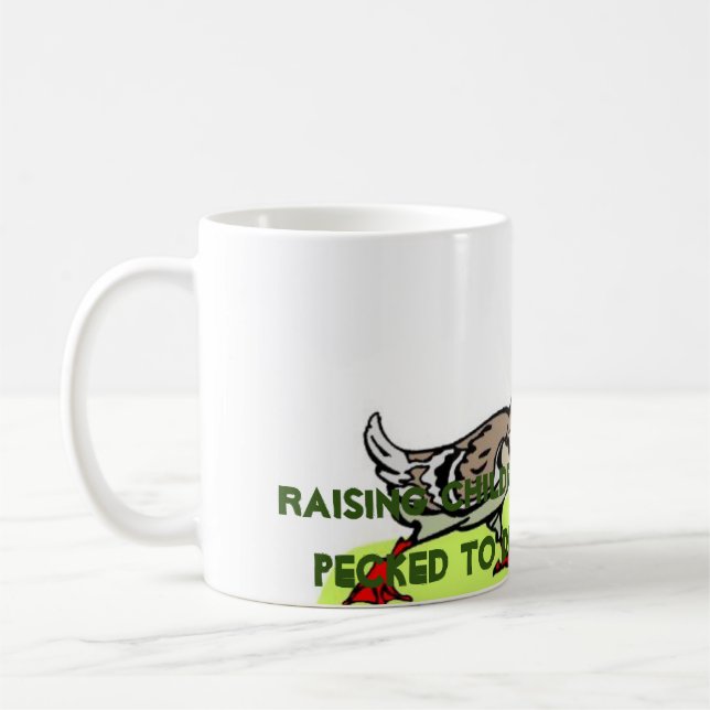 Totenpfanne durch Entencup Kaffeetasse (Links)