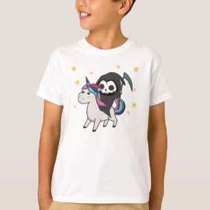 Totenrennen Unicorn Funny Unicorns Regenbogen T-Shirt