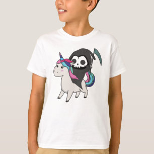 Totenrennen Unicorn Funny Unicorns Regenbogen T-Shirt