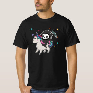 Totenrennen Unicorn Funny Unicorns Regenbogen T-Shirt