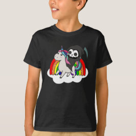 Totenrennen Unicorn Funny Unicorns Regenbogen T-Shirt