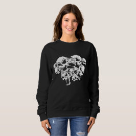 Totenschädel Sweatshirt
