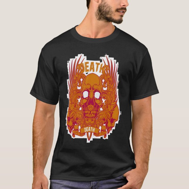 Totenschädel T-Shirt (Vorderseite)