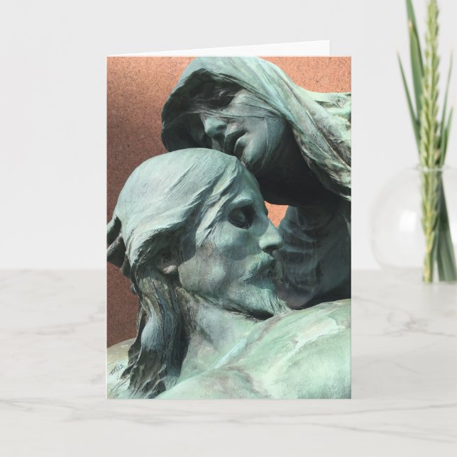 Totensterben Feiertagskarte (Vorderseite)