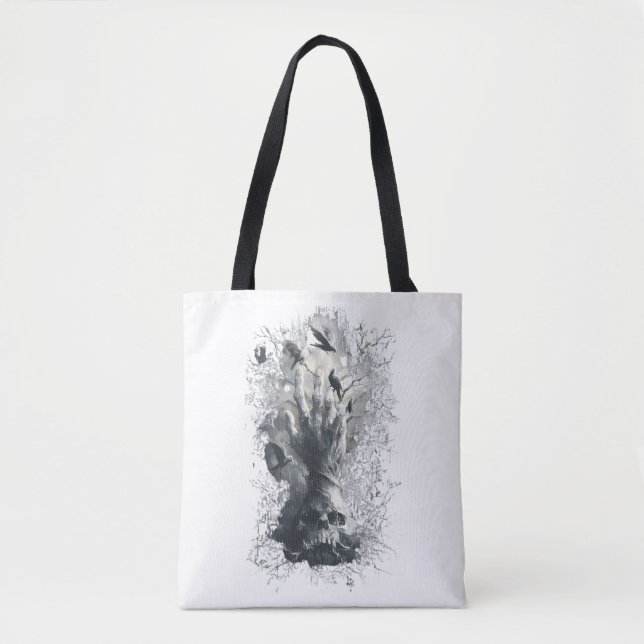 Totentasche Ravens Gothic Dark Art (Vorderseite)