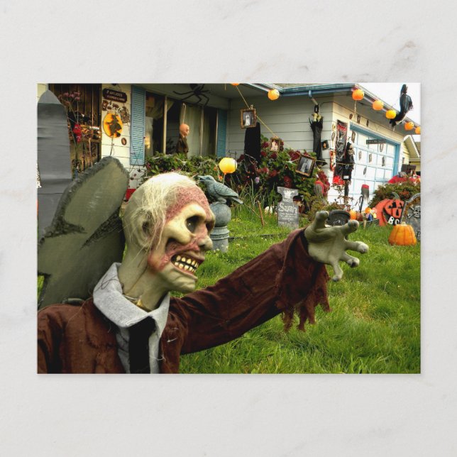 Totenwachstum Postkarte (Vorderseite)