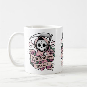 Toter, aber dennoch niedlicher Sensenmann Kaffeetasse