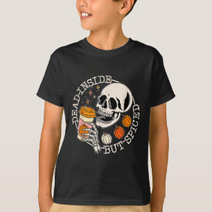 Toter, aber scharfer Kürbiskugel Der Trinkfall des T-Shirt
