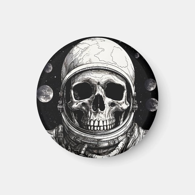 Toter Astronaut Magnet (Vorne)
