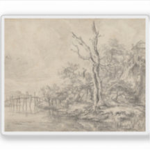 Toter Baum am Fuß eines Hügels