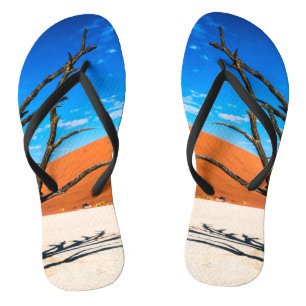 Toter Baum in Deadvlei, Namibia Flip Flops