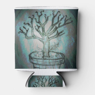 toter Bonsai-Baum yaei zeichnend Dosenkühler