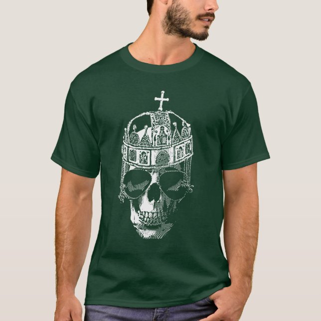 Toter byzantinischer Kaiser mit Sonnenbrille T-Shirt (Vorderseite)